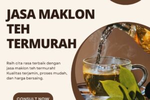 Jasa Maklon Teh Termurah