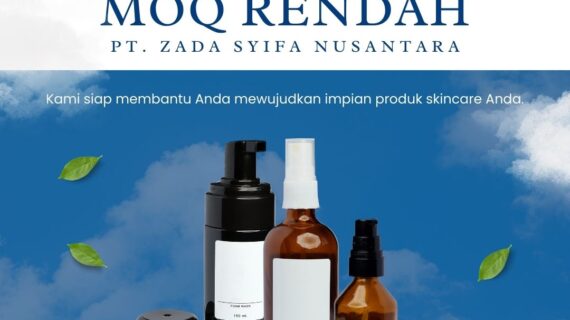 Maklon Skincare MOQ Rendah