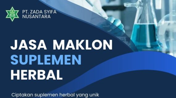 Jasa Maklon Suplemen Herbal