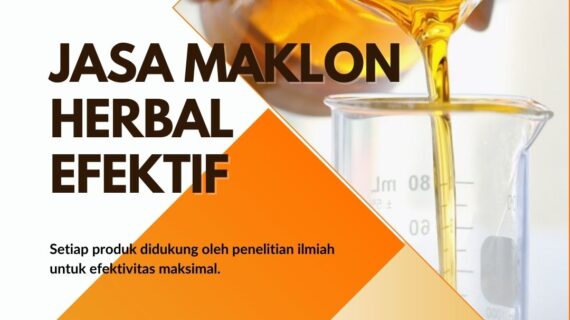 Jasa Maklon Herbal Efektif