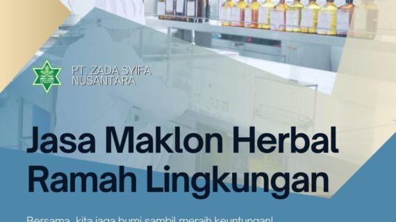 Jasa Maklon Herbal Ramah Lingkungan
