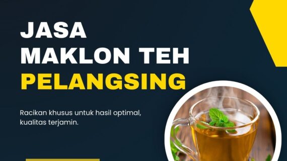Jasa Maklon Teh Pelangsing