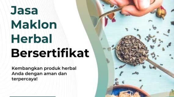 Jasa Maklon Herbal Bersertifikat