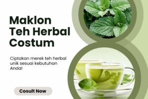 Maklon Teh Herbal Costum