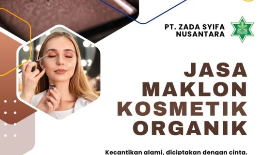 Jasa Maklon Kosmetik Organik