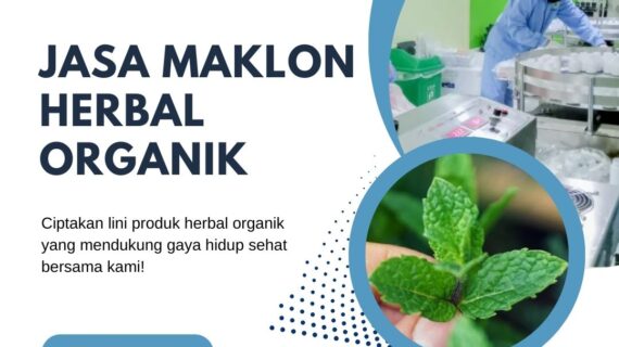 Jasa Maklon Herbal Organik