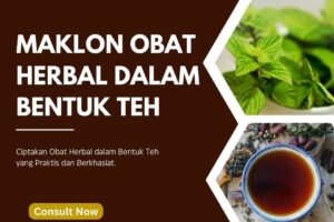 Maklon Obat Herbal dalam Bentuk Teh