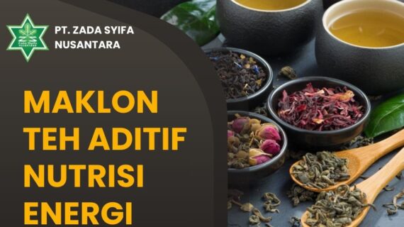 Maklon Teh Aditif Nutrisi untuk Energi